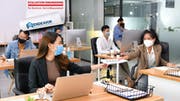 办公室面具宣传